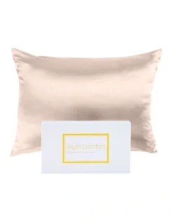 Mulberry Soft Silk Hypoallergenic Pillowcase Twin Pack 51x76cm In Light Pink -Home Bedding Shop 865755820 3 1 720x928