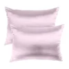 Mulberry Soft Silk Hypoallergenic Pillowcase Twin Pack 51x76cm In Lilac