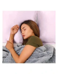 Mulberry Soft Silk Hypoallergenic Pillowcase Twin Pack 51x76cm In Lilac -Home Bedding Shop 865755910 7 1 720x928