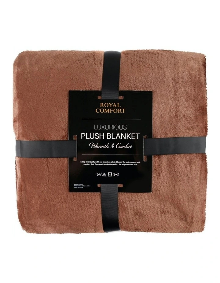 Large Throw Blanket In Coffee 3 Large Throw Blanket In Coffee