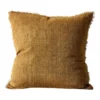 Vintage Linen Fringe Cushion In Bronze 2 Vintage Linen Fringe Cushion In Bronze -Home Bedding Shop 868619800 1 720x928