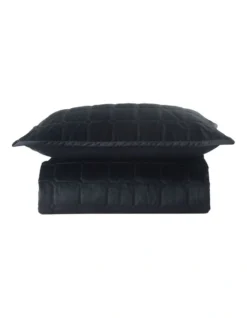 Meeka Coverlet Set In Ebony -Home Bedding Shop 868885750 868886740 3 720x928