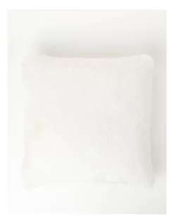 Heritage Amelie Fur Cushion In Creme