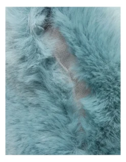 Heritage Amelie Fur Cushion In Duck Egg -Home Bedding Shop 869928760 4 720x928