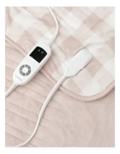 Heritage Check Heated Throw -Home Bedding Shop 870756040 3 1 720x928