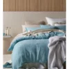 Alawa Cotton Gauze Quilt Cover Set Blue -Home Bedding Shop 871757560 871758190 1 720x928