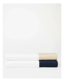 Heritage 500TC Ingah Cotton Sateen Sheet Set Indigo -Home Bedding Shop 872974540 872973910 3 720x928