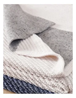 Calvin Klein Chevron Knit Throw Indigo 7 Calvin Klein Chevron Knit Throw Indigo -Home Bedding Shop 881763310 881769250 3 720x928