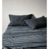 French Stripe Sheet Set In Steel -Home Bedding Shop 881882920 881883010 1 720x928