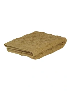Otway Throw Mustard