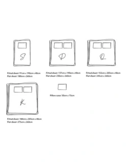 Cotton King Sheet Set In Vanilla Rhubarb 11 Cotton King Sheet Set In Vanilla Rhubarb -Home Bedding Shop 884107360 3 720x928