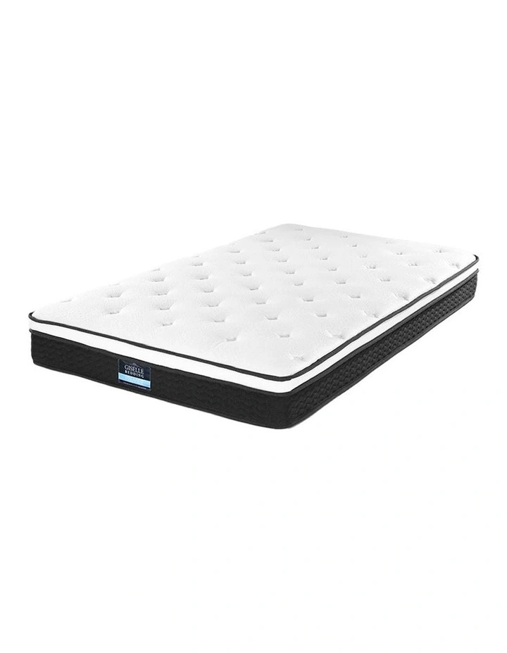 Euro Top Bed Bonnell Spring Foam Mattress Single 21cm 4 Euro Top Bed Bonnell Spring Foam Mattress Single 21cm - Image 2