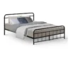 Leo Metal Bed Frame Queen Size Black -Home Bedding Shop 888189130 1 720x928