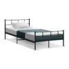Sol Metal Bed Frame King Single Black -Home Bedding Shop 888628960 1 720x928