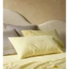 250TC Stonewashed Cotton Sheet Set In Wax Yellow -Home Bedding Shop 889066000 913357270 1 720x928
