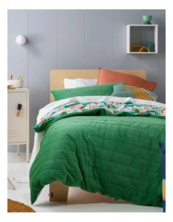 Adventu-saurus Quilt Cover Set In Green