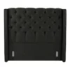 Luxor Tufted & Wing Headboard 150 Obsidian -Home Bedding Shop 893596870 1 720x928