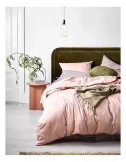 Halo Organic Sateen Bedlinen Range In Lotus