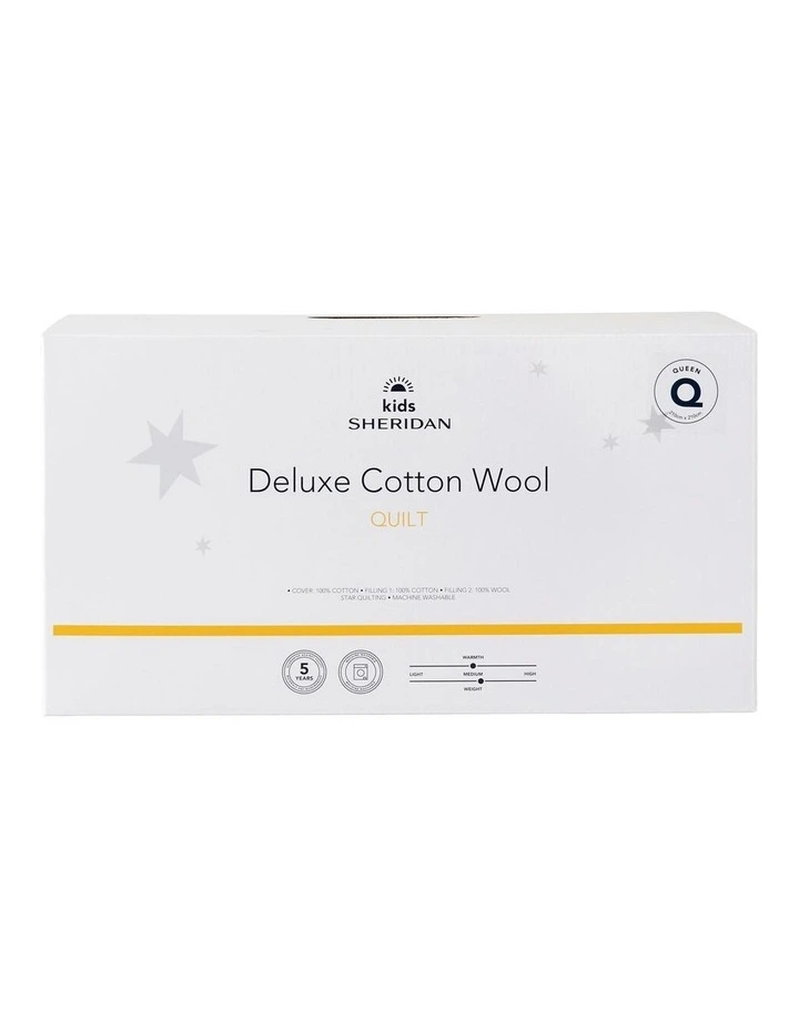 Kids Deluxe Cotton Wool Quilt 4 Kids Deluxe Cotton Wool Quilt - Image 2