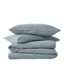 Chambray Quilted Bedlinen Collection Bluestone -Home Bedding Shop 900779320 3 720x928