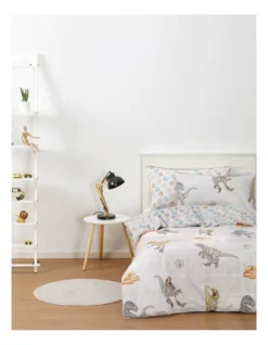 Jurassic World Jurassic Park Quilt Cover Set Multi