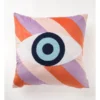 Third Eye Velvet & Embroidery Cushion 50x50 Cm In Multi -Home Bedding Shop 911580760 1 720x928