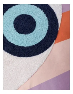 Third Eye Velvet & Embroidery Cushion 50x50 Cm In Multi -Home Bedding Shop 911580760 2 720x928