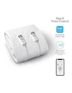 Bodyzone Plus Electric Blanket Breville Home Wifi Connect White -Home Bedding Shop 912810610 2 720x928