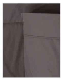 300TC Australian Superfine Cotton Sheets In Charcoal