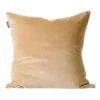 Luxury Velvet Cushion Cashew -Home Bedding Shop 925061410 1 720x928
