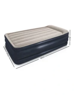 Bestway Dreamair Single Twin Inflatable Mattress In Blue -Home Bedding Shop 925148350 3 720x928