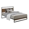 Dane Metal Bed Frame Single Size In Black -Home Bedding Shop 925233220 1 720x928