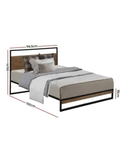 Dane Metal Bed Frame Single Size In Black 11 Dane Metal Bed Frame Single Size In Black -Home Bedding Shop 925233220 3 720x928