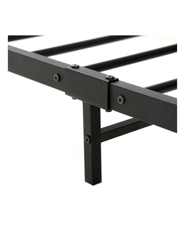 Dane Metal Bed Frame Single Size In Black 6 Dane Metal Bed Frame Single Size In Black - Image 4
