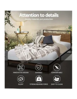 Dane Metal Bed Frame Single Size In Black 13 Dane Metal Bed Frame Single Size In Black -Home Bedding Shop 925233220 5 720x928