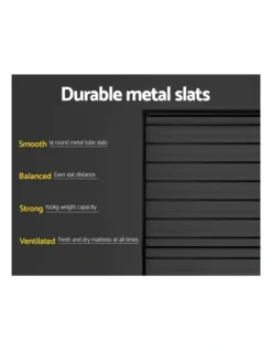 Dane Metal Bed Frame Single Size In Black 15 Dane Metal Bed Frame Single Size In Black -Home Bedding Shop 925233220 7 720x928