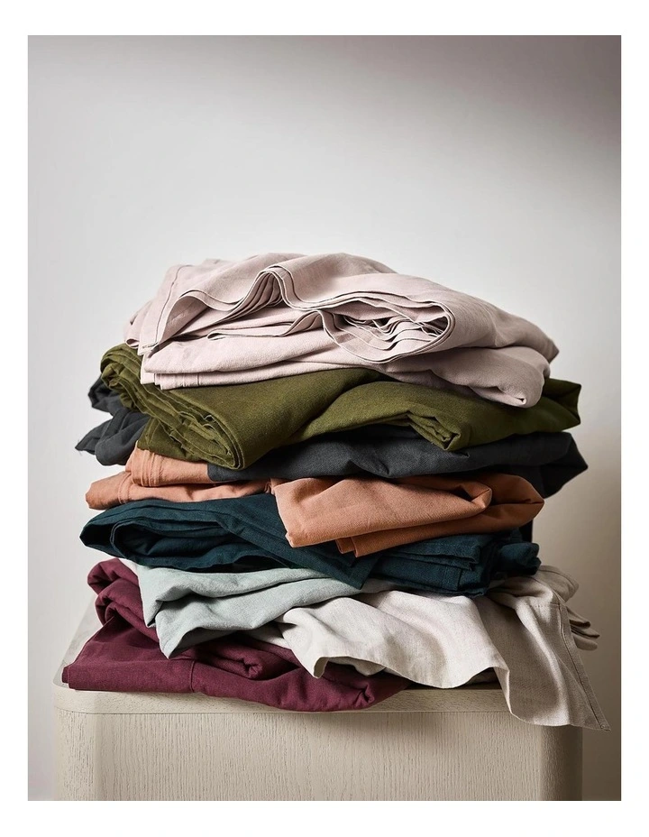 Maison Vintage Sheet Set Hazelnut 5 Maison Vintage Sheet Set Hazelnut - Image 3