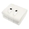 Electric Blanket Heated Fitted King In White