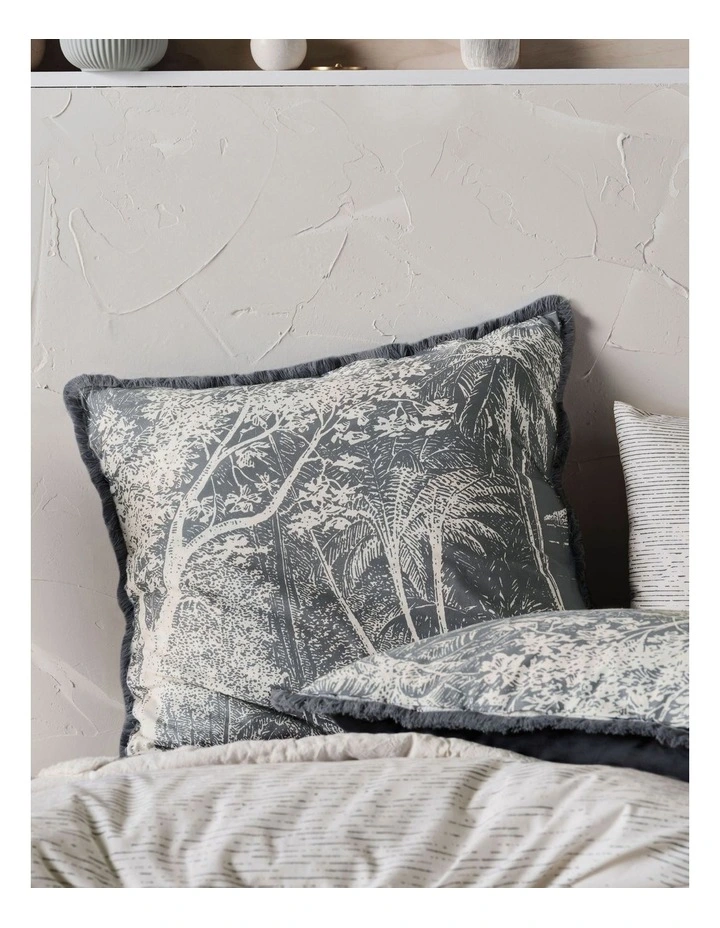 Linen House Acapulco Quilt Cover Set In Storm 8 Linen House Acapulco Quilt Cover Set In Storm - Image 6