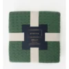 Heritage Turkish Cotton Waffle Blanket In Green -Home Bedding Shop 934161400 934162750 1 720x928