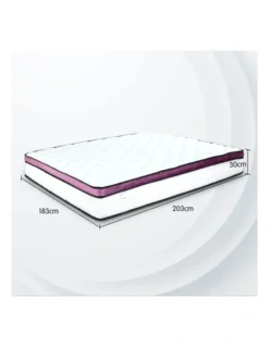 New King 30cm Mattress Visco Cool Gel Infused Memory Foam Euro Top Pocket Spring -Home Bedding Shop 940294270 5 720x928