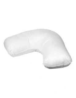 Curved Pillow In White -Home Bedding Shop 948880000 3 720x928