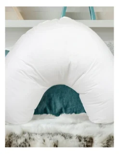 Curved Pillow In White -Home Bedding Shop 948880000 4 720x928
