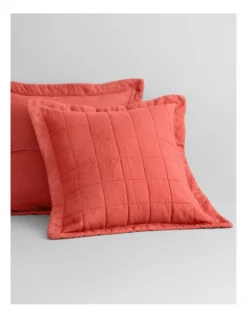 Abbotson Bedcover In Washed Red -Home Bedding Shop 949489210 4 720x928