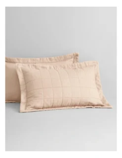 Abbotson Bedcover In Buff -Home Bedding Shop 949489300 3 720x928