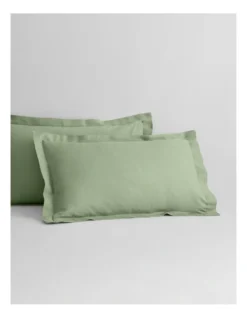 Abbotson Tailored Pillowcase Pair In Cactus