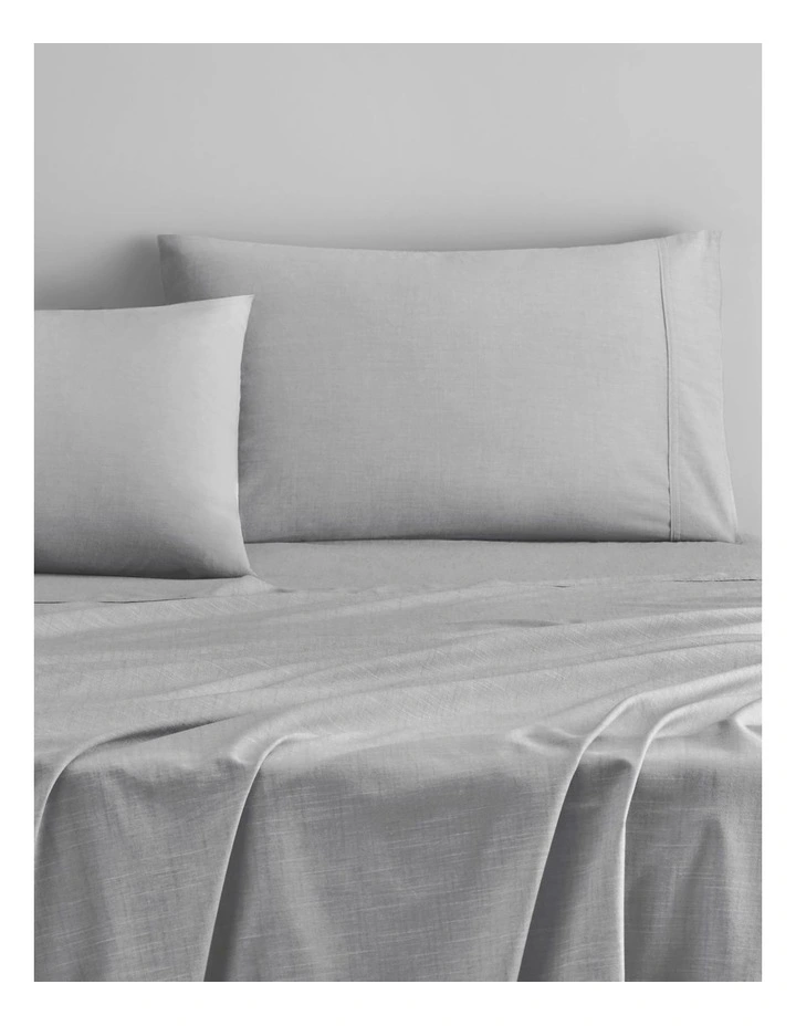 Reilly Sheet Set In Soft Grey 3 Reilly Sheet Set In Soft Grey