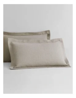 Beechwood Tailored Sham In Dust