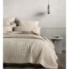 Reilly Stripe Bedcover In Dust -Home Bedding Shop 949496500 1 720x928