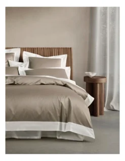 Estrel Lux Tailored Pillowcase In Dust -Home Bedding Shop 949508380 2 720x928